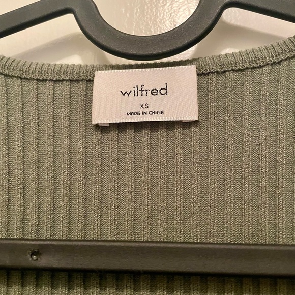 Aritzia Wilfred sweater sage green XS - Picture 2 of 2